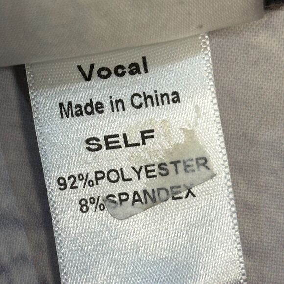 Vocal Faux Suede Fringe Mini Skirt Size Medium Western Boho Cowgirl C069 -19 - Picture 7 of 14